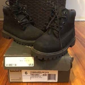 Black toddler timberlands